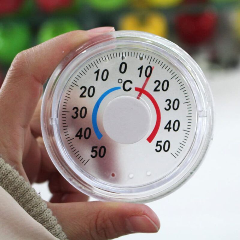 Thermomètre Extérieur Auto-Adhésif - Jauge Température Fenêtre Sans Batterie, Étanche Et Précis