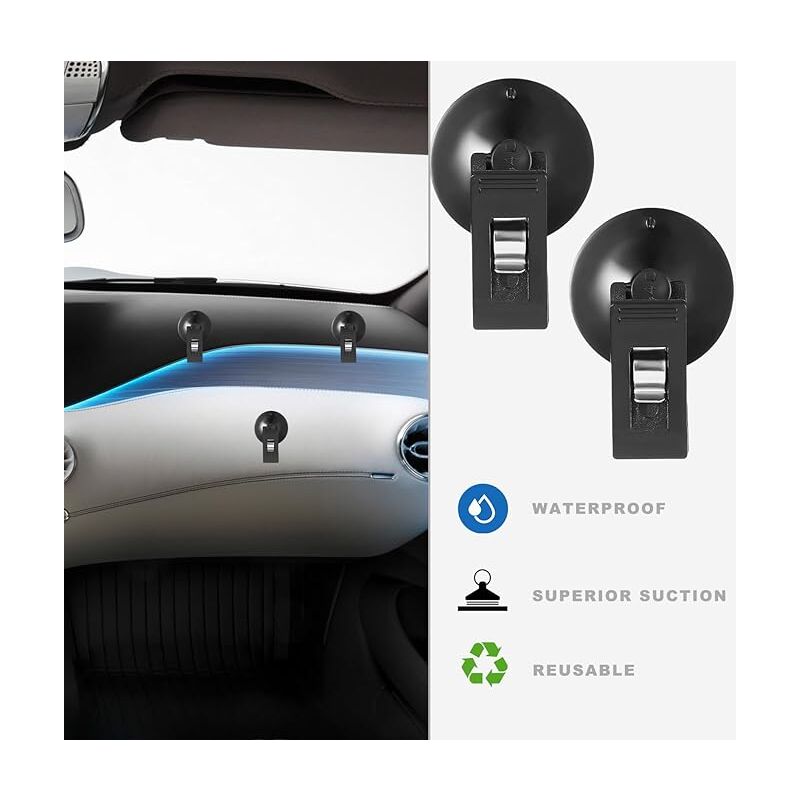 Lot De 4 Ventouses Adhésives Pour Téléphone – 28 Micro-Ventouses – Fixation Forte Sur Carrelage, Tableau De Bord, Miroir – Pour Salle De Bain, Voiture, Gym