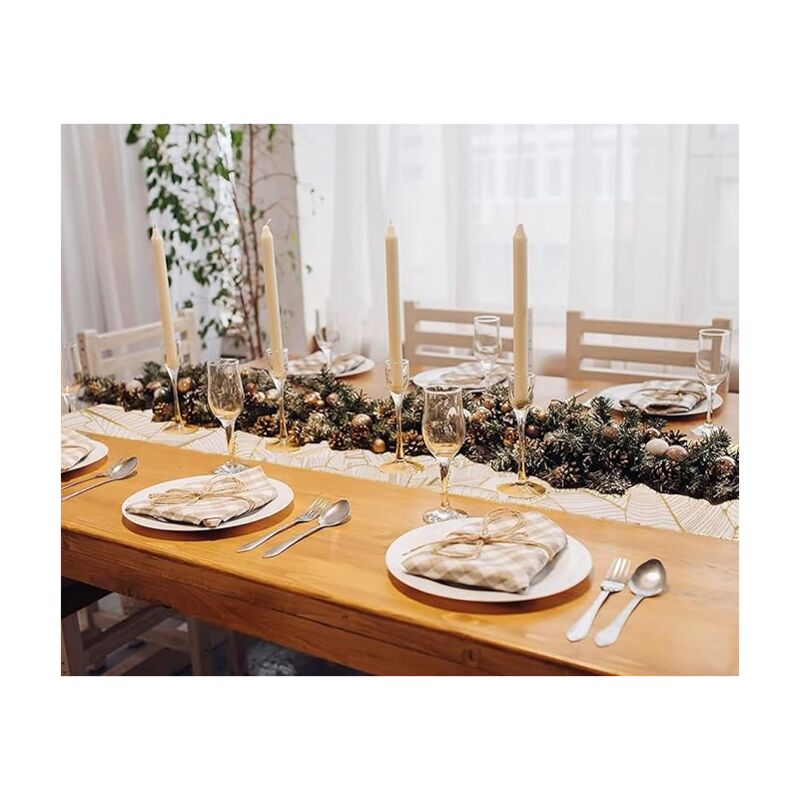 28CM X 10M Organza Tulle Rouleau Bobine Chemin De Table Or Rose Non Tissé Avec Paillettes Métallisé Courroie Décoration De Table Elégante 28cm Pour Mariages Anniversaire, Fêtes, Célébrations