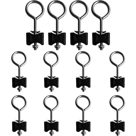 Kit De 8 Jeux De Manchons à Vis Galvanisés Pour Trampoline – Pièces Robustes Et Durables