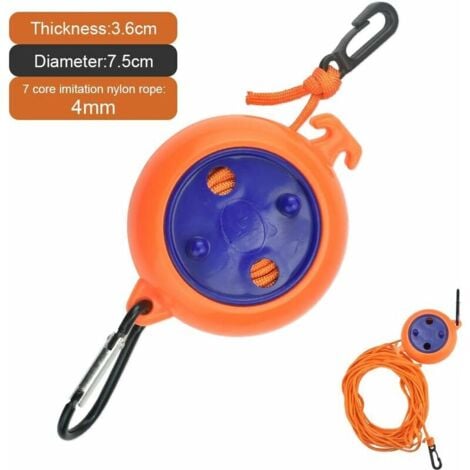 Corde à Linge Rétractable Portable 10m - Avec 20 Pinces Et 10 Fixations, Pour Camping Et Voyage