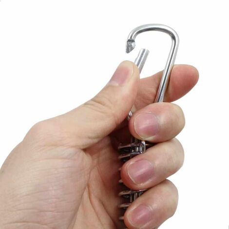 Boucle De Corde à Ressort, 4 Pièces, Tendeur De Ressort En Acier Inoxydable Haute Résistance, Boucle De Corde De Tente Pour Camping En Plein Air, Rand | Leroy Merlin