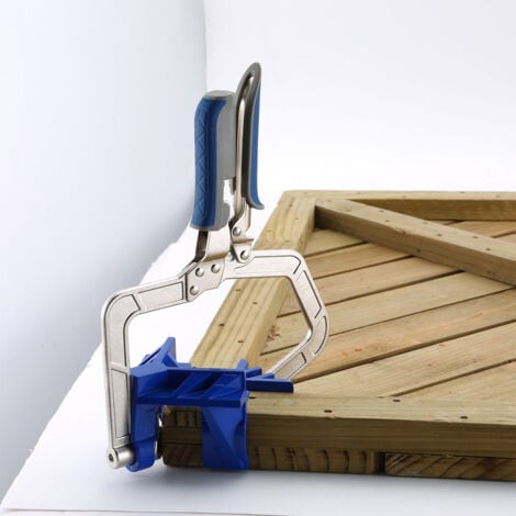 Lot De 2 Pinces D'angle à 90 Degrés Pour Le Travail Du Bois, Support De Cadre De Positionnement Carre Portable Pour Soudure Tiroir Encadrement Armoire Meubles De Menuiserie 89550608