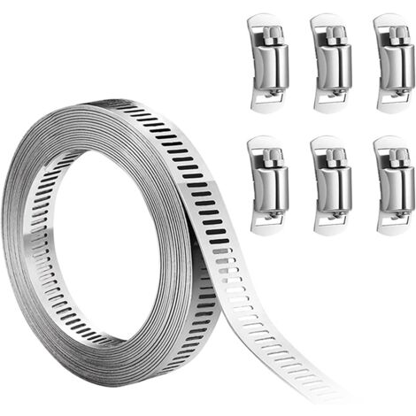 QUARKZMAN 10 Pcs Colliers De Serrage Pour Tuyau De Carburant, Kit