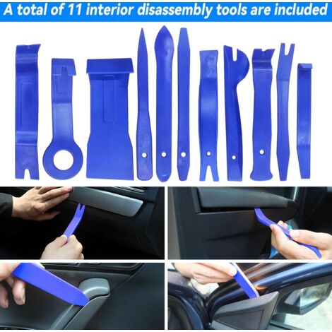Kit De 20 Outils Démontage Autoradio Universel - Compatible BMW, VW, Audi, Mercedes Et Plus
