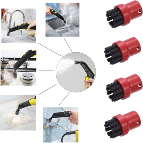 Brosse De Nettoyage Ronde Pour Nettoyeur Vapeur Karcher SC1 SC2 SC3