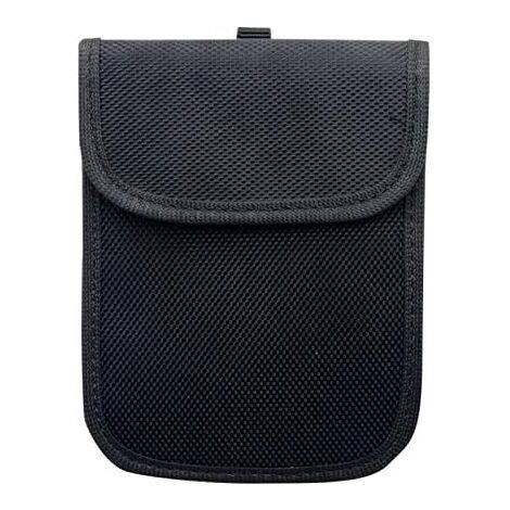Pochette Faraday Anti RFID Dinghaole - 2 Sacs Signal Blocker - Protection Clés Voiture - Fibre Carbone - Anti Piratage