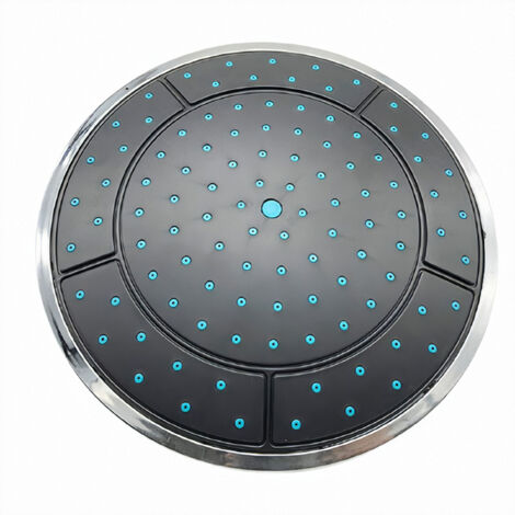 1Pcs Douche Actionnée par Pluie de Ronde en Plastique de 25Cm Accessoires Cabine de Buse de Tête de Toit Dessus de La Chambre 1Pcs Douche Actionnée par Pluie de Ronde en Plastique de 25Cm Accessoires Cabine de Buse de Tête de Toit Dessus de La Chambre