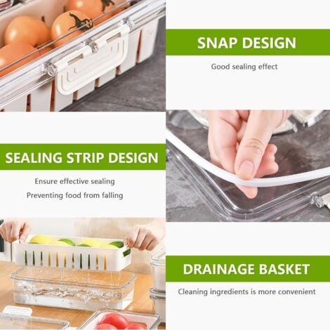 Boîte à Goûter Avec Compartiments, Assiettes à Collation Avec