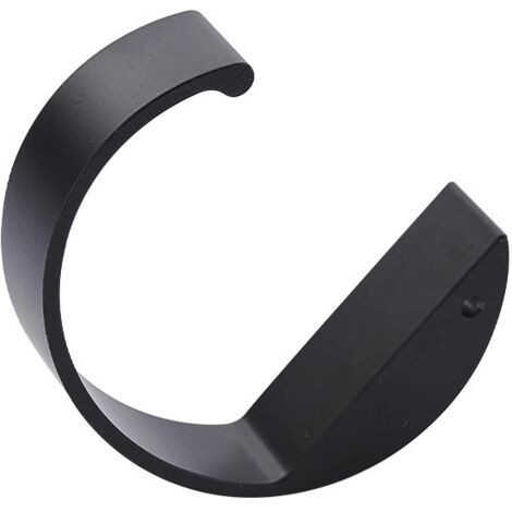 Rangement à Crochets Pour 6 Sacs à Main Wenko H. 2 M Noir