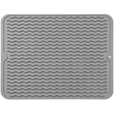 1 Pcs Tapis Égouttoir Vaisselle, Tapis De Séchage Vaisselle Super Absorbant Tapis Evier Cuisine En Nanofibres Pour Cuisine 30 X 40cm 96126383