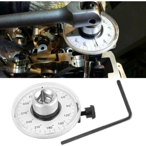 Rapporteur D'angle De Couple, 360 Degrés, 1/2 Pouces, Outil De Mesure De Rotation D Angle Automatique Avec Cle