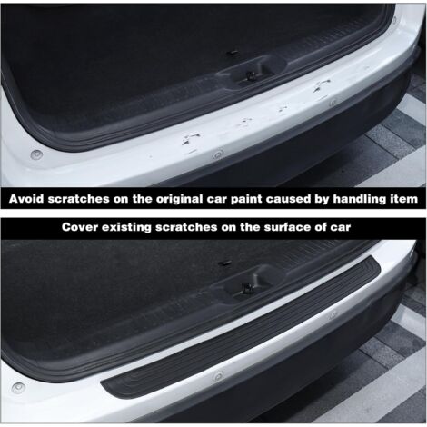 Protection Pare-chocs Coffre Pour Citroën C3 Picasso - Bande En Caoutchouc Antidérapante, Autocollante - Anti-rayures
