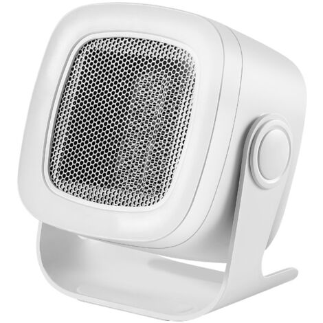 Chauffage D'appoint Mini Illumyn - 700/1000W - Oscillation 45° - Chaleur Rapide En 3s - Sécurité Surchauffe - 45dB Silencieux