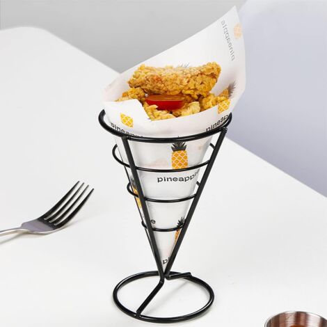 YouXiaor Présentoir De Frites Stand, 6 Pièces Porte-Frites Porte