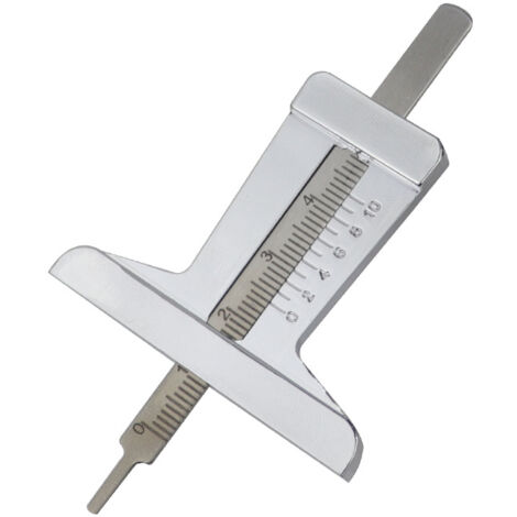 Godeson Jauge De Profondeur Pneu à Cadran - Mesure MM, Zones Couleurs, Pour Voiture Moto Camion