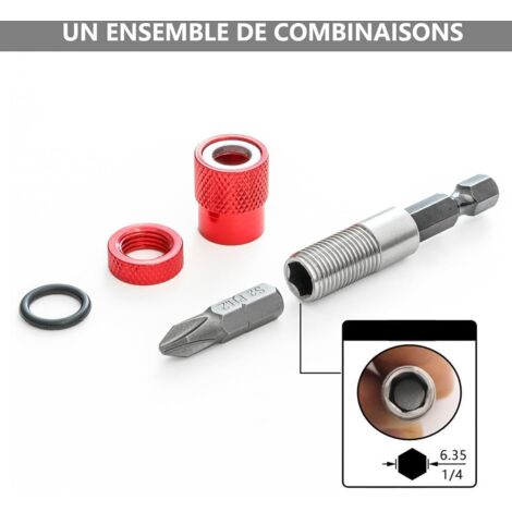 Duokon Embouts De Tournevis Pour Plaque De Plâtre 10PcsEnsemble De Bit