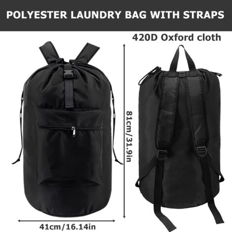 Omtofo Lot de 3 Sac a Linge Sale, Pliables Sac Linge Sale Voyage Laundry Bag Wet Dry Bag pour Fitness, Natation, Camping(60×90+45×60+35×55cm