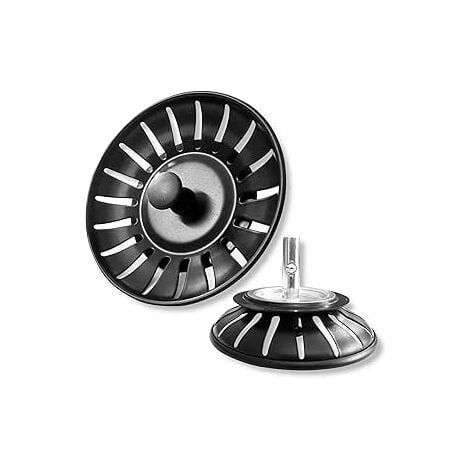 Crépine évier Inox 83mm Filtre Évier Cuisine SUS304 83mm - Bouchon Crépine Acier Inoxydable (Lot De 2) Filtre évier Acier Inoxydable