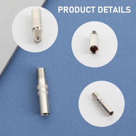 Rallonge Valve Presta Pour Vélo 60mm - Lot De 2 Pièces En Alliage Aluminium - Compatible Avec La Plupart Des Vélos - Or, Rouge, Bleu, Noir, Argent - 4