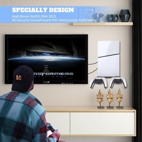 Gadpiparty Mini étagère Murale Pour Haut-parleur Blanc Grande Capacité