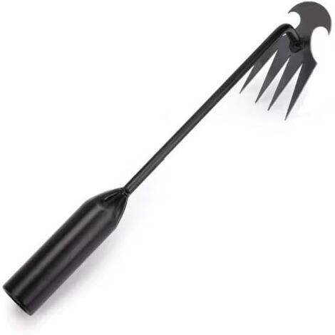 Faucille Désherbage Main KEAAN - Lame Acier Carbone - Manche Bois - 7" - Outil Jardin Japonais