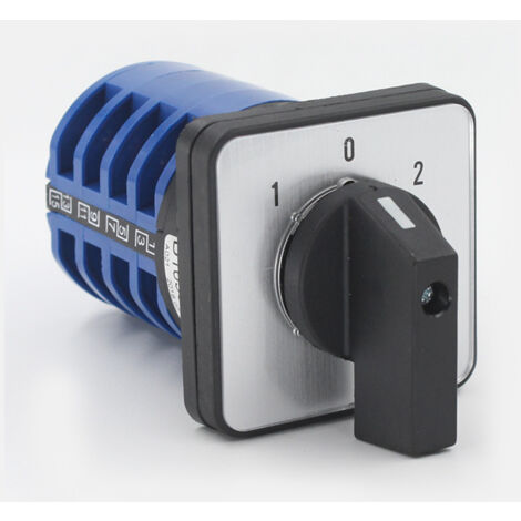 Heschen Commutateur De Sélecteur à Came Rotative Universelle LW28-20/0123.3 660V 20A 4 Positions 3 Phases 12 Bornes CE