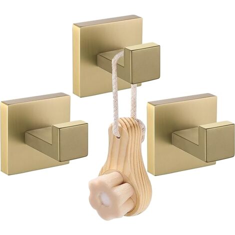 MAFNIO Crochet Adhésif Solide Pour Porte De Salle De Bain, Crochet