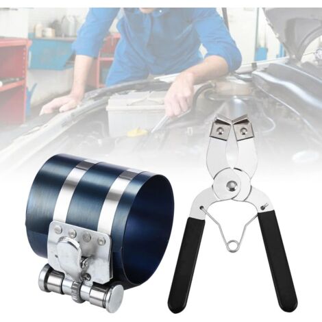 Pince à Segments De Piston Automatique 6 Pouces - Outil Installation Segments Moteur Voiture