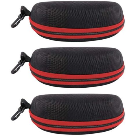 Étui Rigide Pour Lunettes De Soleil – Fermeture éclair – EVA – Dimensions 167x77x64 Mm