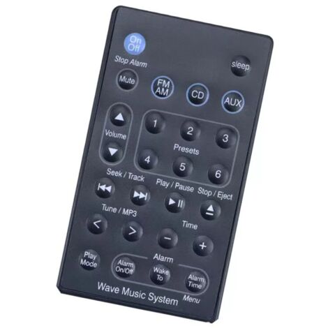 Télécommande D'origine Pour Bose Wave Music System III - Compatible AWRCC 1, 2, 3, Occasion En Très Bon état