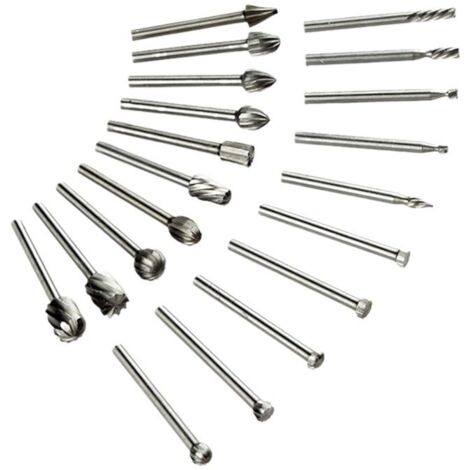 Lot De 20 Fraises Diamantées Pour Outil Rotatif - Tige 1" - Neuf Sous Emballage