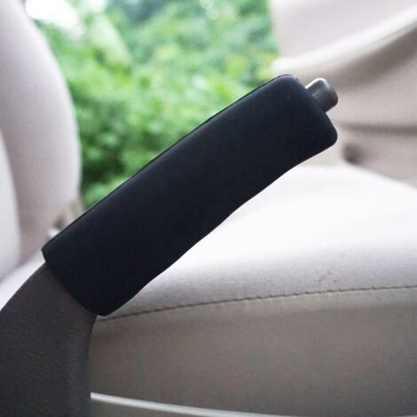 Housse Protection Frein à Main Voiture - Cuir Synthétique Rouge Pour Honda Civic 2006-2011