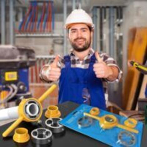 Lntyq Outil De Fabrication Filetage En PVC,Enfileur Tuyaux,Kit D'Outils