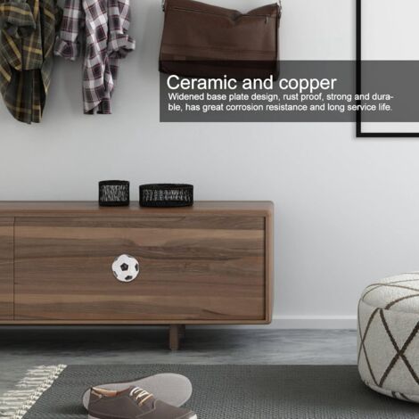 Minifinker Poignée De Tiroir Modernes 2 Ensembles à Un Trou Tire Boutons D'armoire Bricolage