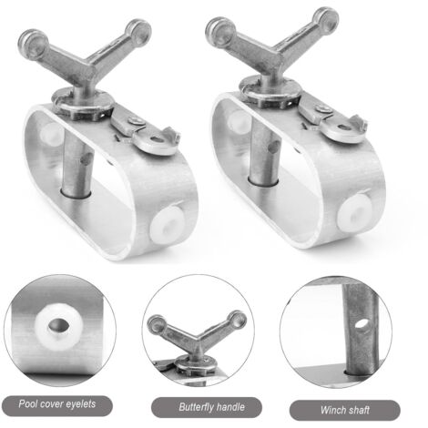 Lntyq 4 Pièces Tendeur Fil A Linge Exterieur, Crochet Tendeur Facile Utiliser, Corde Non Incluse