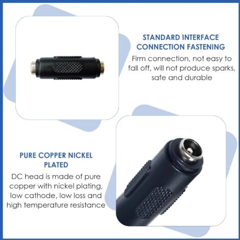 Connecteur De Charge Femelle 5.5x2.1mm Pour Scooter électrique - Bouchon Anti-poussière étanche - Accessoire De Remplacement