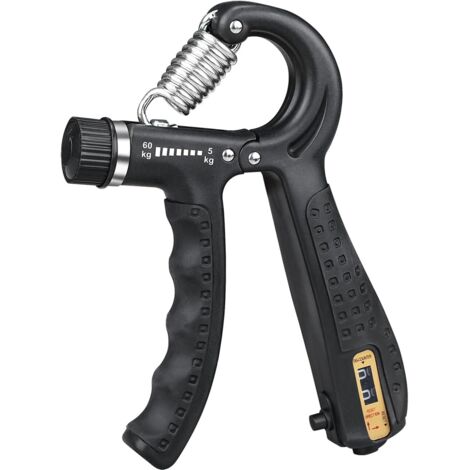 EUG-PRODUCTS Hand Grip Strengthener, 100LB Musculation Main, Hand Grip Trainer Pour Musculation Avant Bras, Renforcer Main Poignet Doigt Avant Bras Et Exercice De Rééducation De La Main
