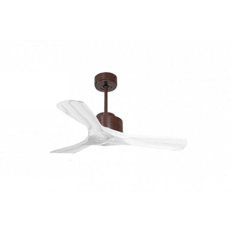 Modulo de KlassFan - Super destratificateur et ventilateur DC 106 cm Marron pales bois blanc sans Lumière 15 à 20 m² (1/5)