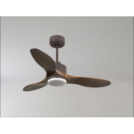 Ouray de Klassfan - Ventilateur de plafond et destratificateur moteur DC Blanc pales bois blanc 25 à 40 m² OurayDC4P7Wi132 (1/5)