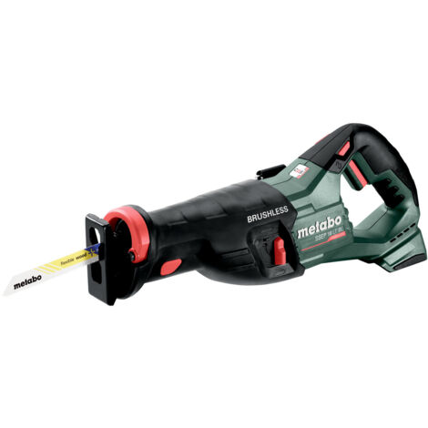 Metabo SSEP 18 LT BL sega alternativa a batteria 18 V 32 mm brushless ( 601617840 ) + Metabox - senza batteria, senza caricabatterie