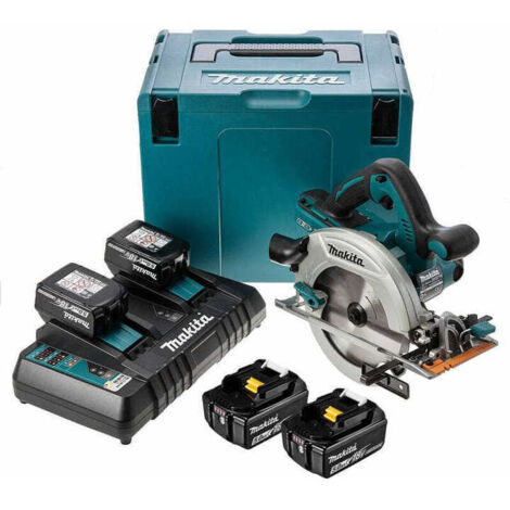 Sega circolare 36V LXT Ø190 mm (4x5,0 Ah) in MAKPAC - MAKITA DHS710PT4J