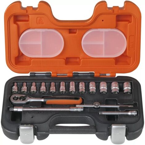Bahco Assortimento di bussole 1/4", 16 pz - BAHCO S160
