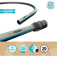 GARDENA Tubo acqua da giardino EcoLine 20 m, 13 mm (1/2"), 65% plastica riciclata, per irrigazione e giardinaggio (18930-20)