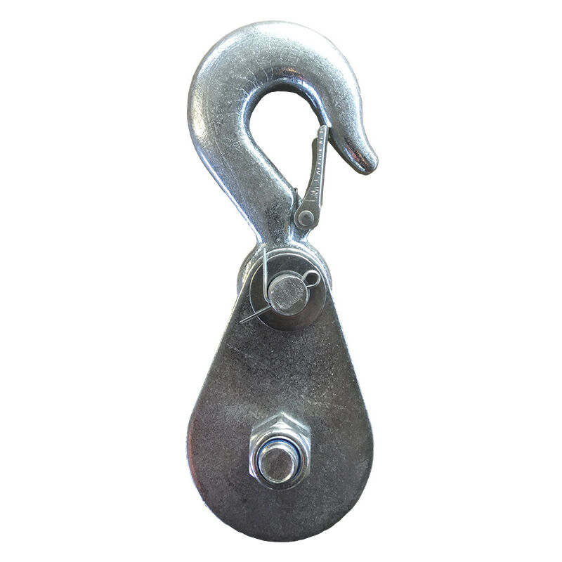 Puleggia Per Arrampicata 26KN - Lega Alluminio, Girevole, Per Corde Fino A 12mm, Attrezzatura Soccorso - Foto 10