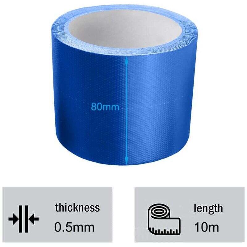 Nastro Riparazione Teloni Welstik 8cm X 5m - Impermeabile E Resistente | Per Tende, Serre E Coperture - Foto 2