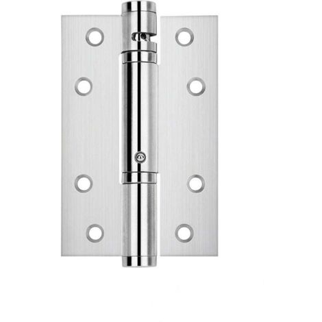 Chiudiporta Automatico A Molla Regolabile Per Porte Interne - Bianco, Con Asta Di Regolazione E Viti - Foto 9