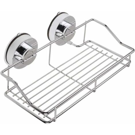 Portaoggetti Da Doccia In Acciaio Inox, Non Richiede Fori, Porta Sapone Shampoo Organizer Per Accessori Da Doccia Per Bagno E Cucina 97136819