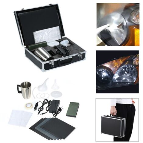 Saife, Kit Rinnova Fanali Meccanico, Kit Riparazione Auto Fai Da Te, Fari Opachi - Foto 7