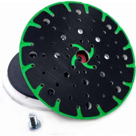 Platorello Sito Ufficiale Platorello Abrasivo Anti-Intasamento 120mm - In ABS, Con 8 Fori Per Aspirazione, Per Levigatrici Platorello Prezzo